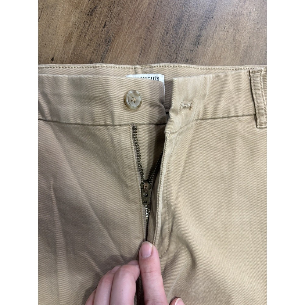 Crewcuts High-Rise Girlfriend Chino In Tan Beige Size 16 Youth School Uniform - Picture 3 of 7